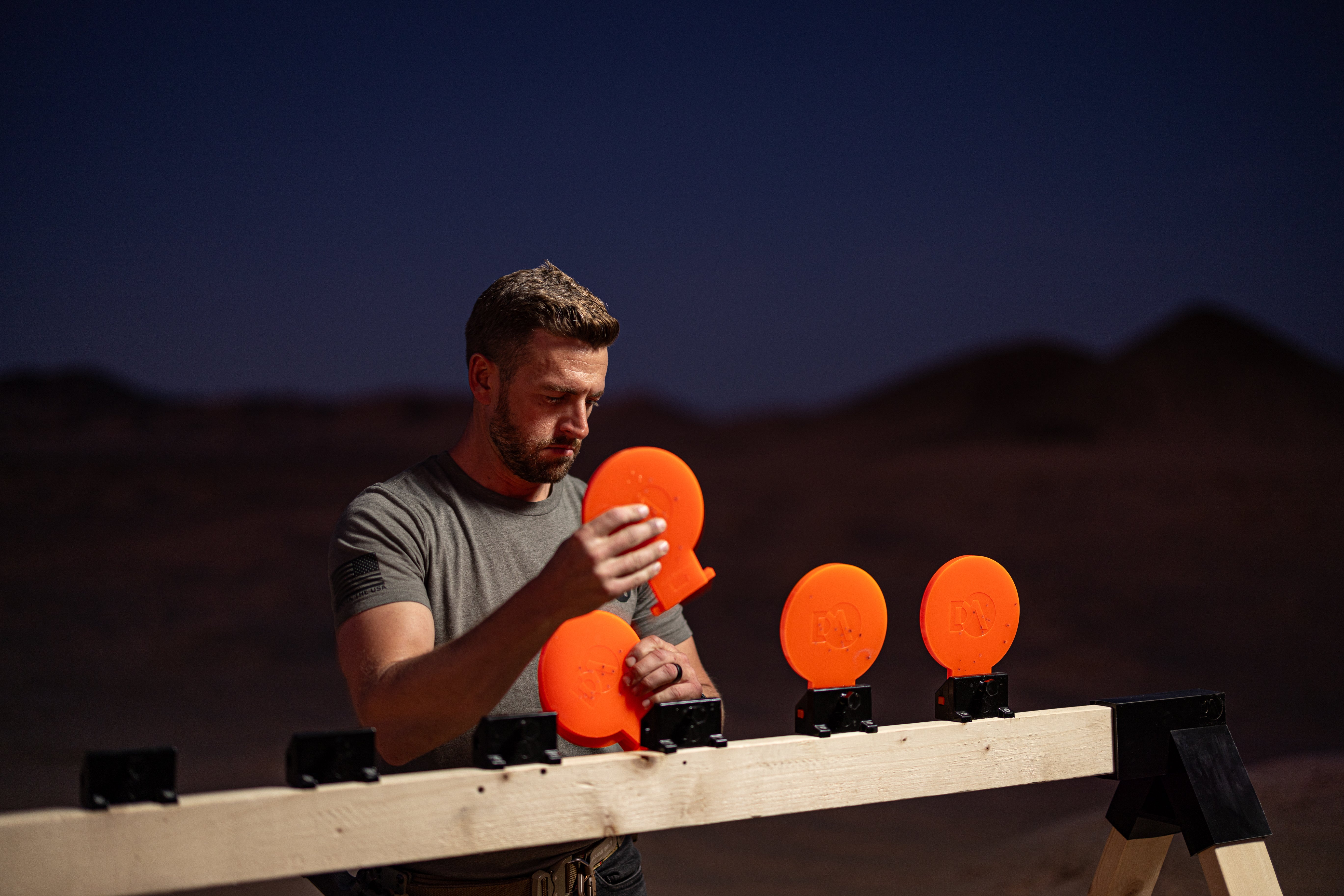 6" Knockdown Target Non-Color Changing