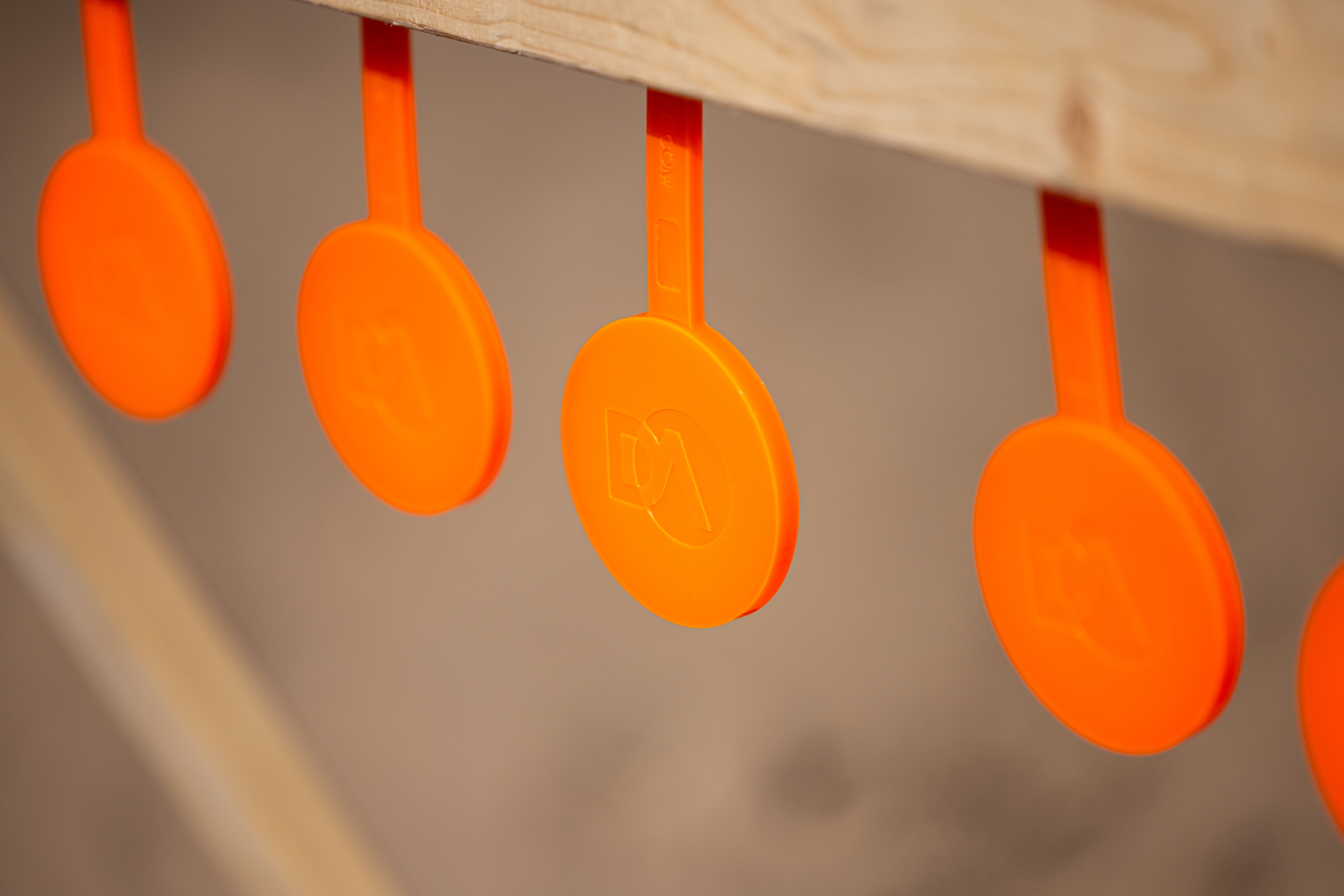 4" Gong Target Non-Color Changing