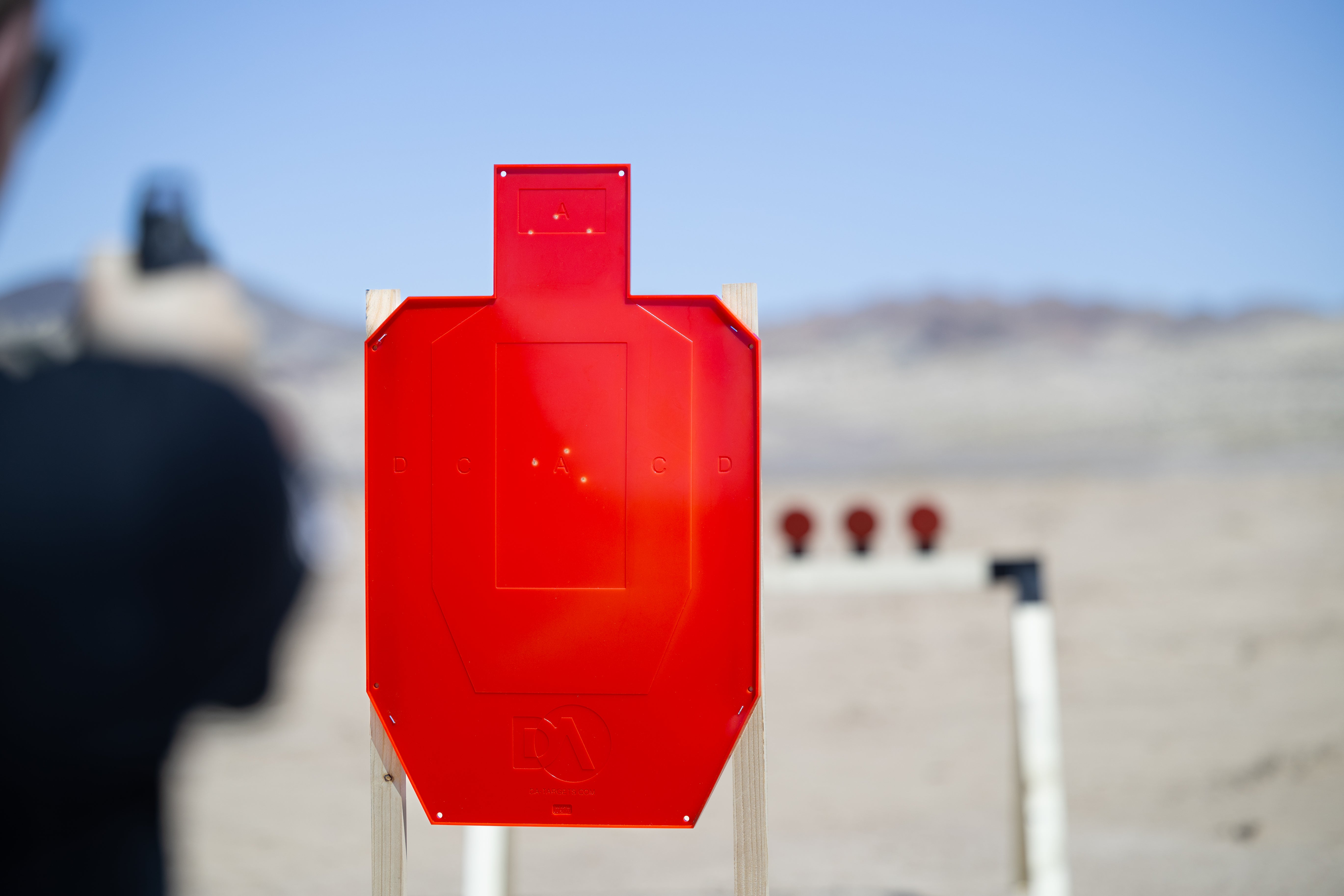 Full-Size Silhouette Color-Changing Target