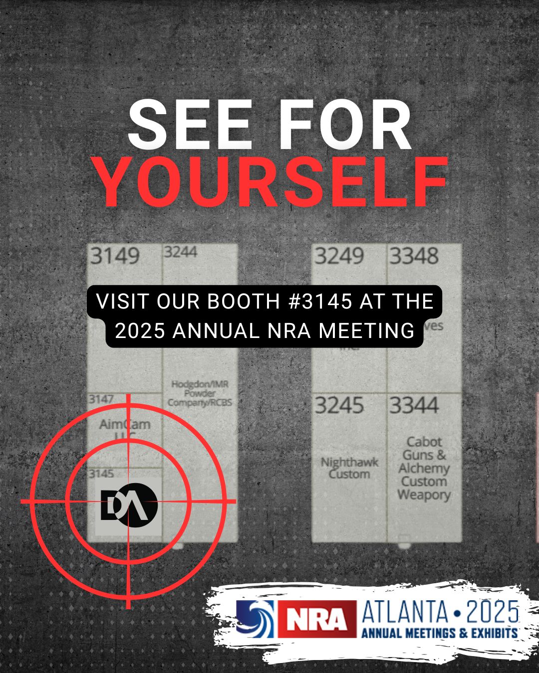 DA Targets is Headed to the NRA Annual Meeting in Atlanta