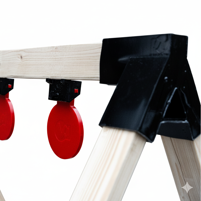 Color Change Knockdowns and Brackets Kit- (Set of 3 or 6 Gongs and 2 Brackets)