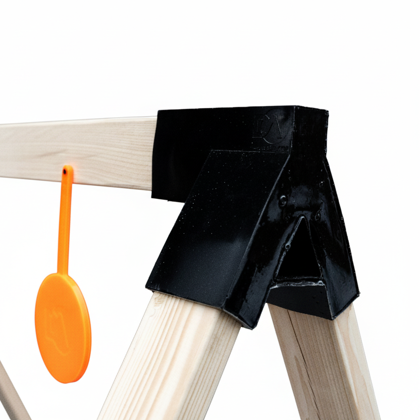 Non-Color Change Gongs and Brackets Kit- (Set of 3 or 6 Gongs and 2 Brackets)