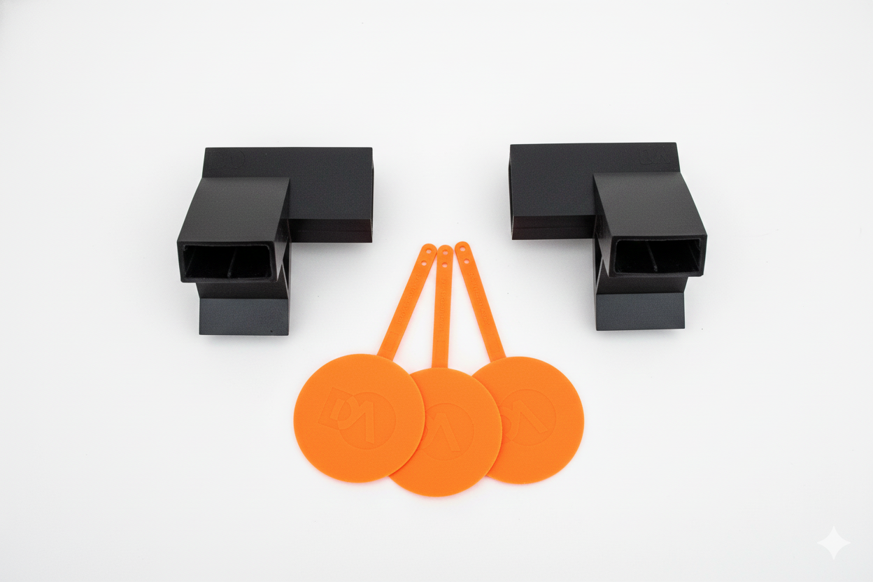 Non-Color Change Gongs and Brackets Kit