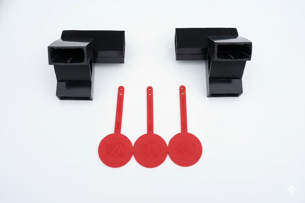 6” Color Change Gongs and Brackets Kit