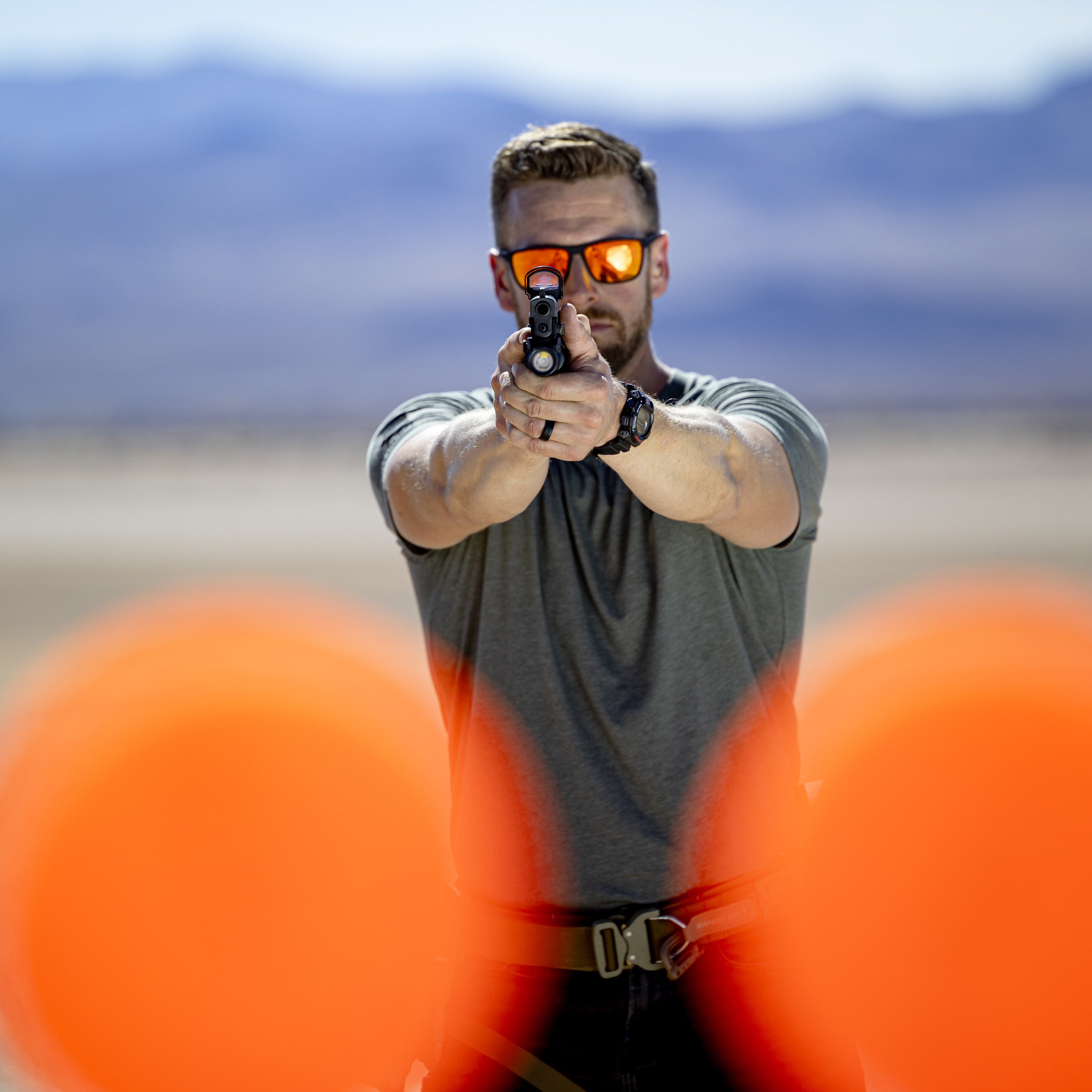 6" Knockdown Target Non-Color Changing