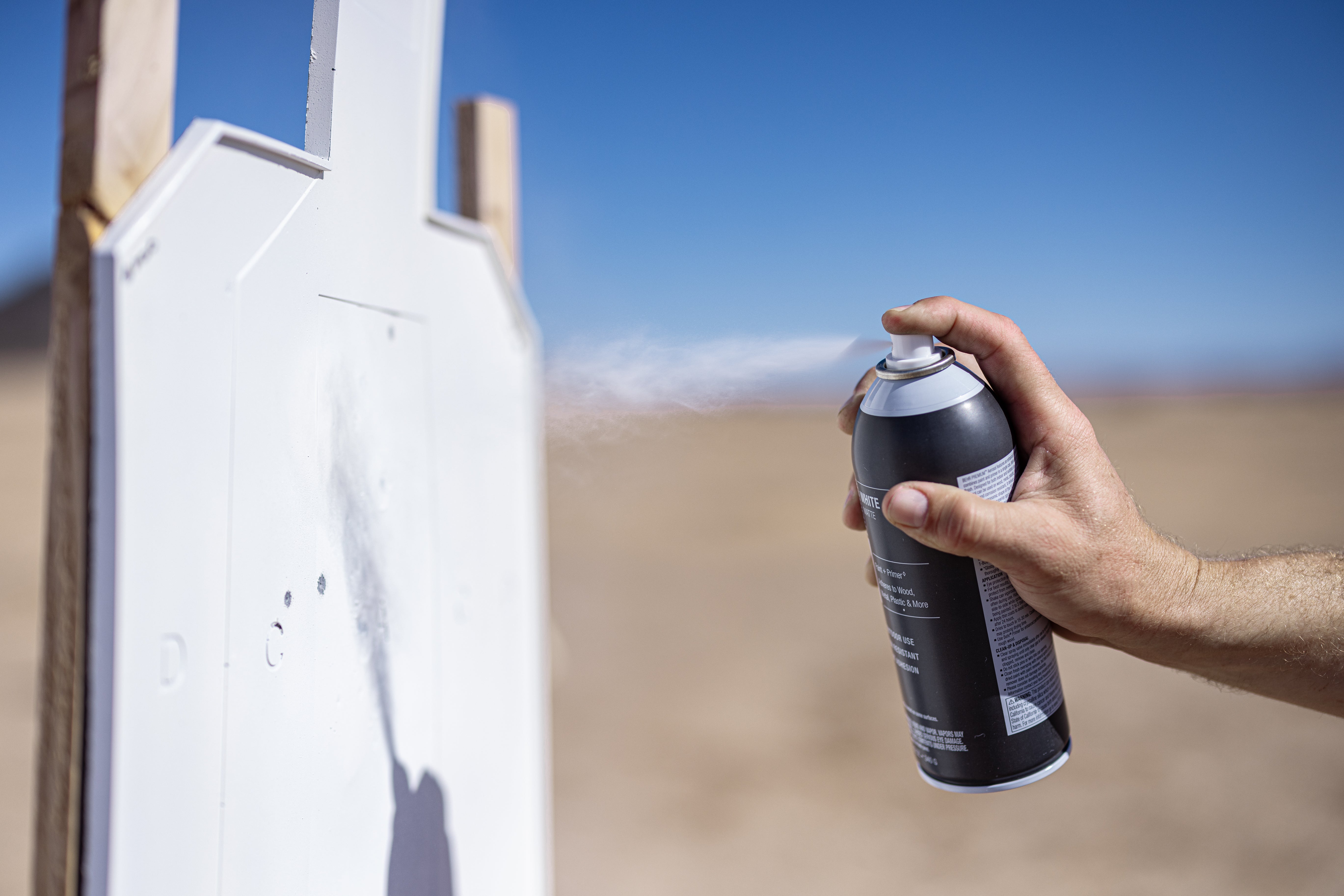 Paintable Silhouette Targets