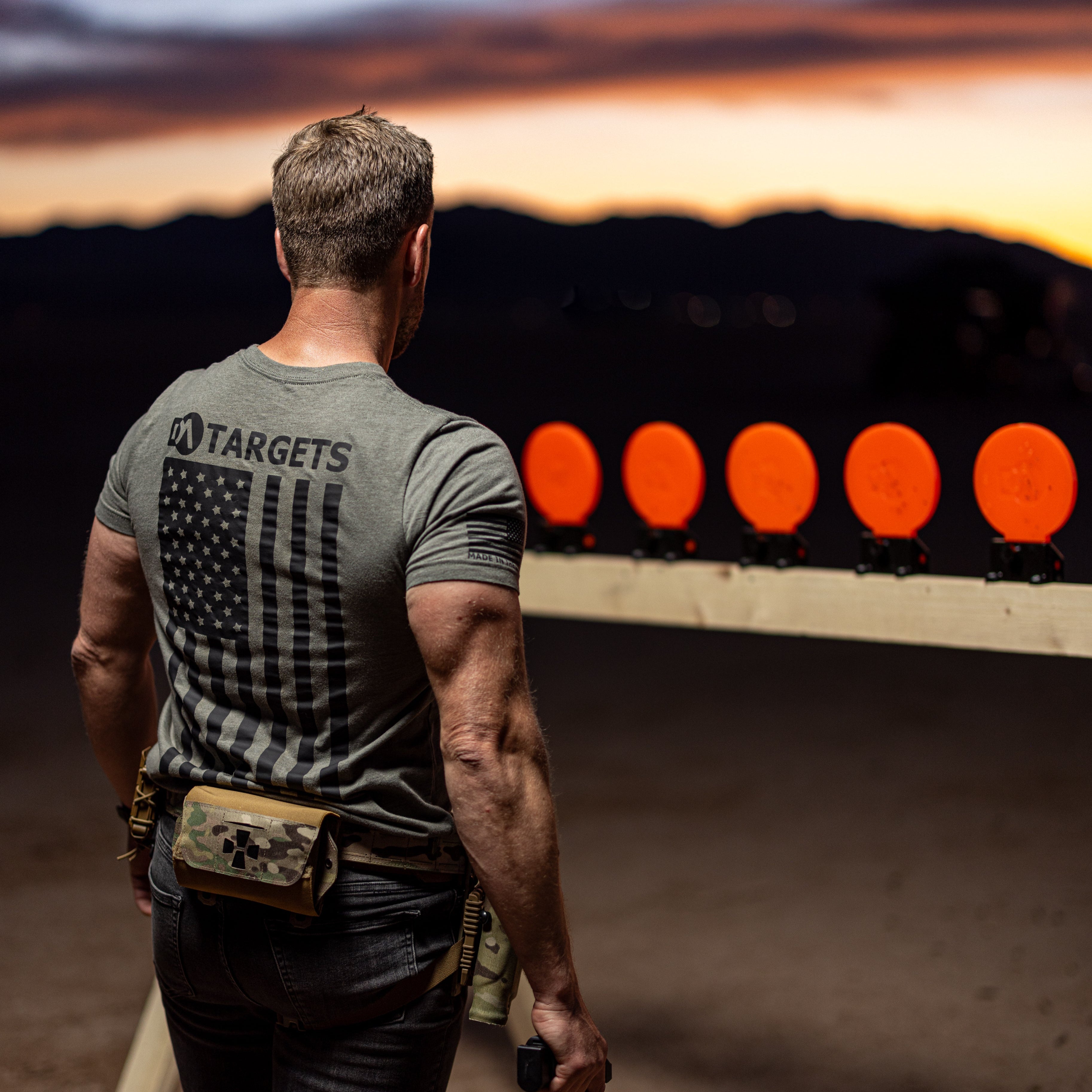 6" Knockdown Target Non-Color Changing