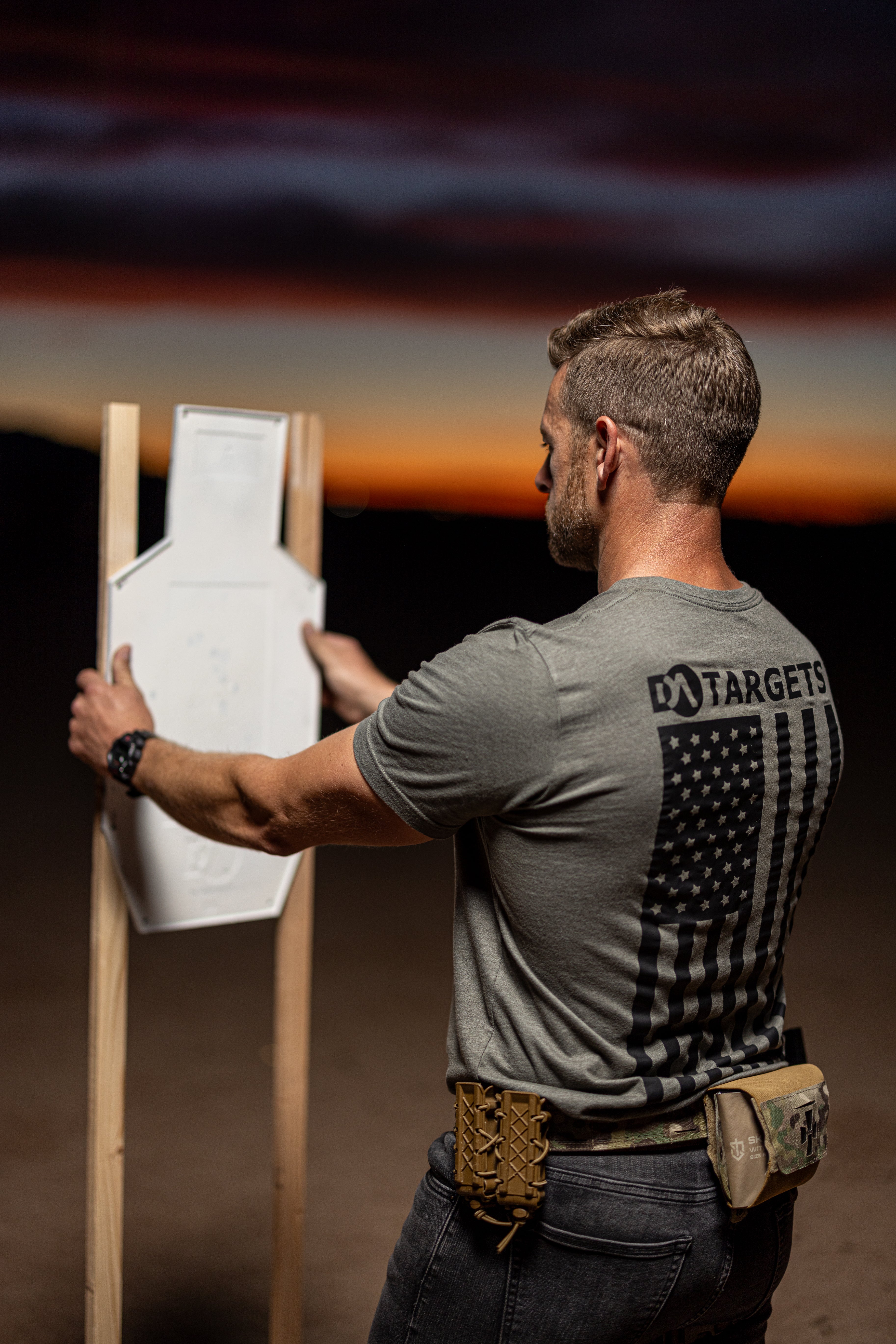 Paintable Silhouette Targets For Shooting | DA Targets
