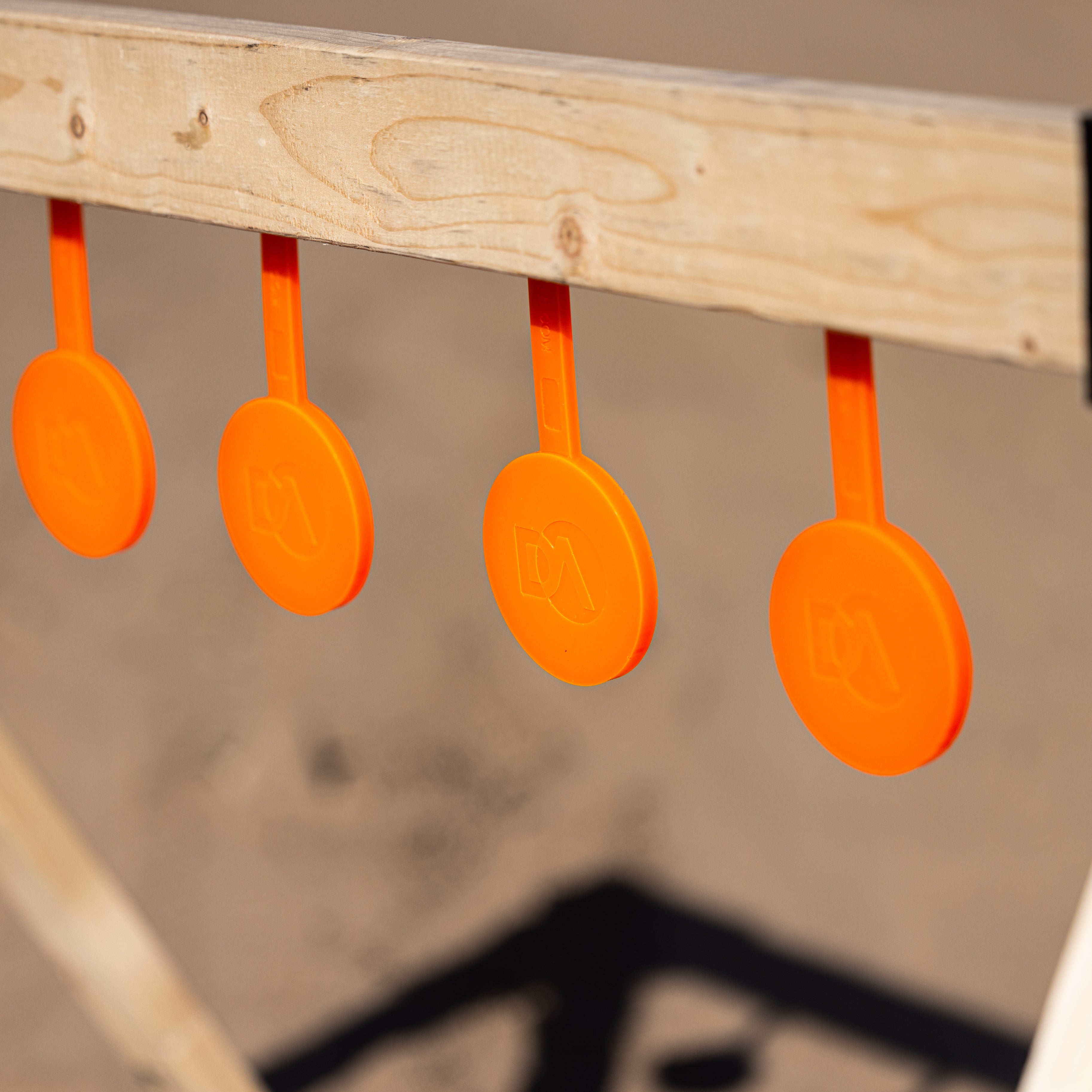 4" Gong Target Non-Color Changing