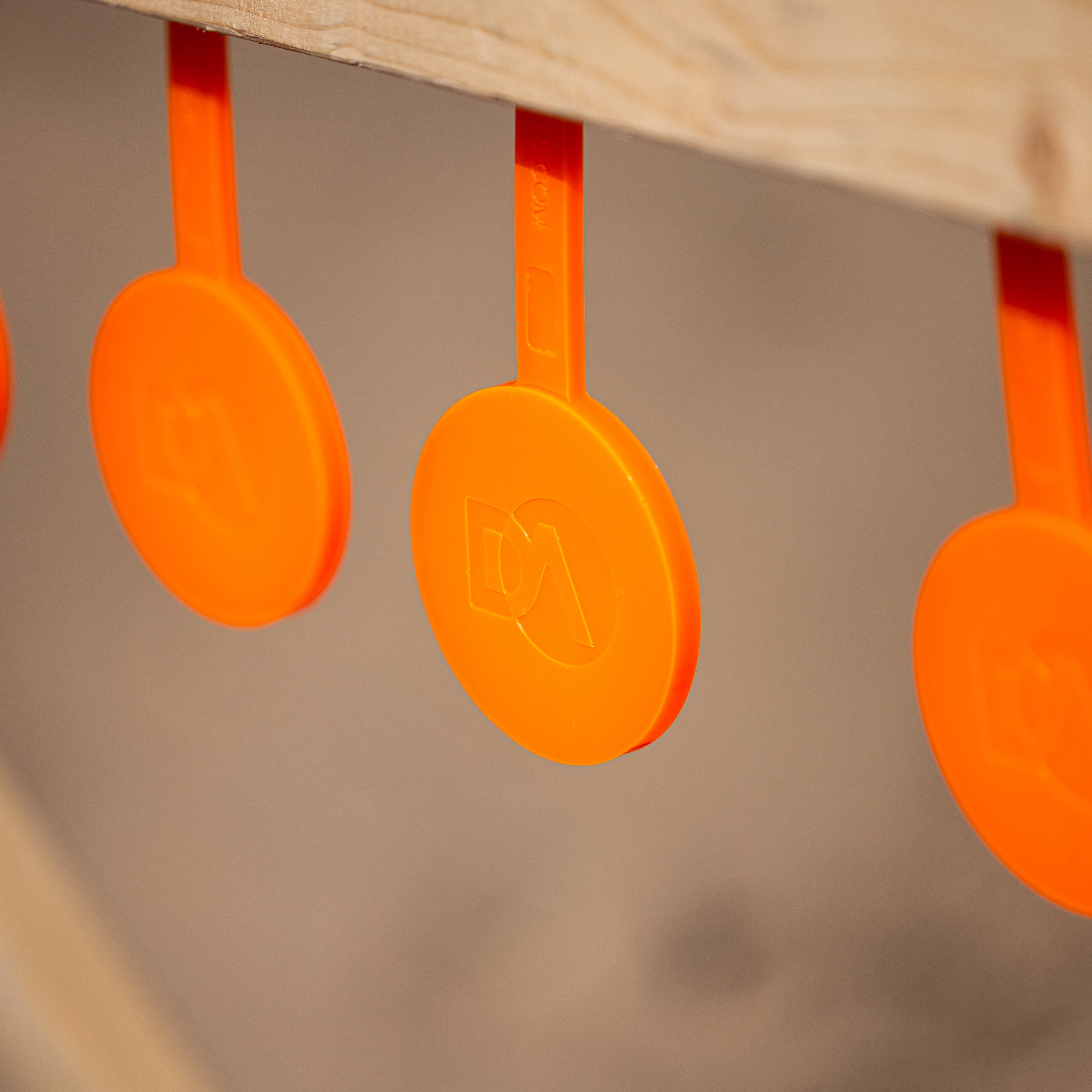 4" Gong Target Non-Color Changing