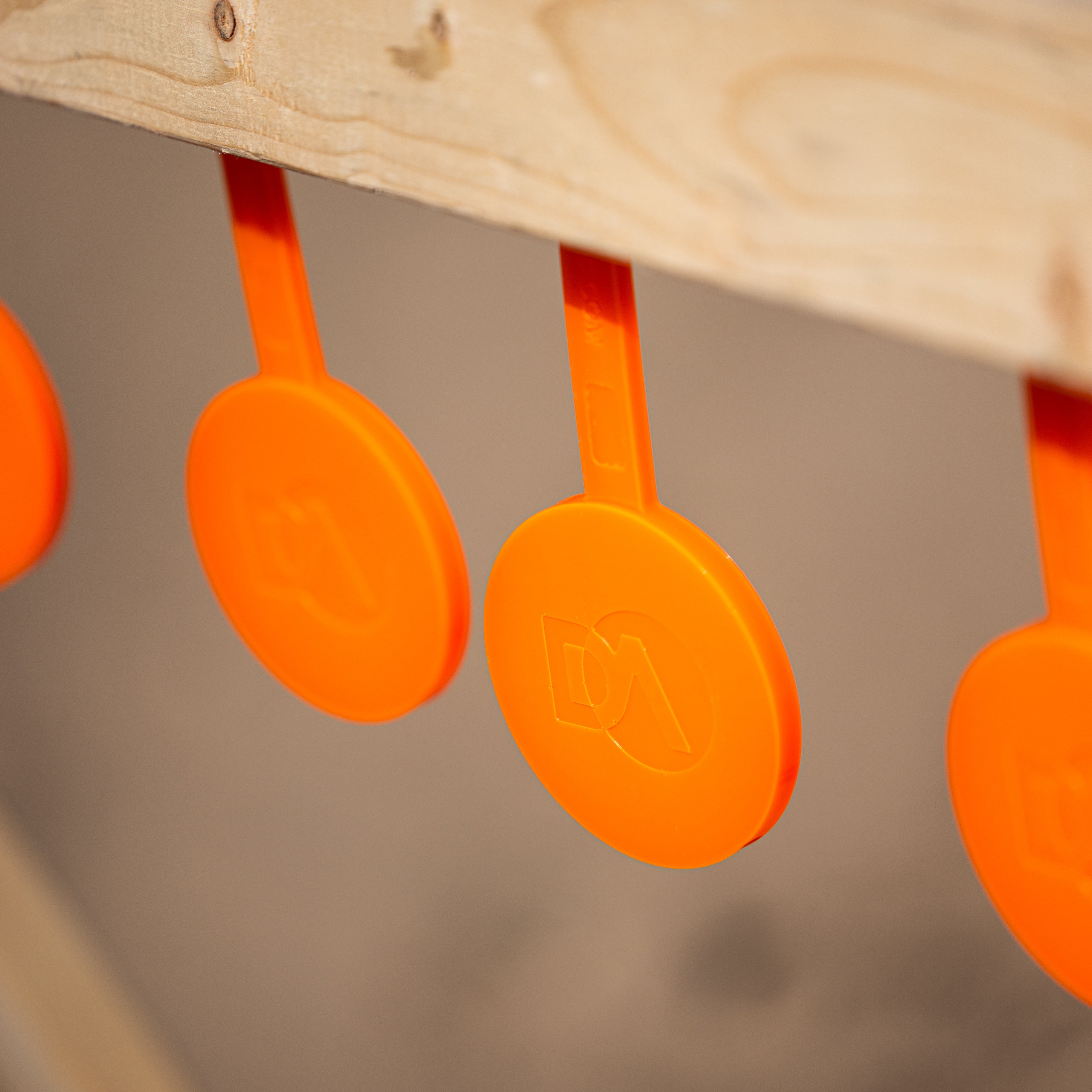 6" Gong Target Non-Color Changing