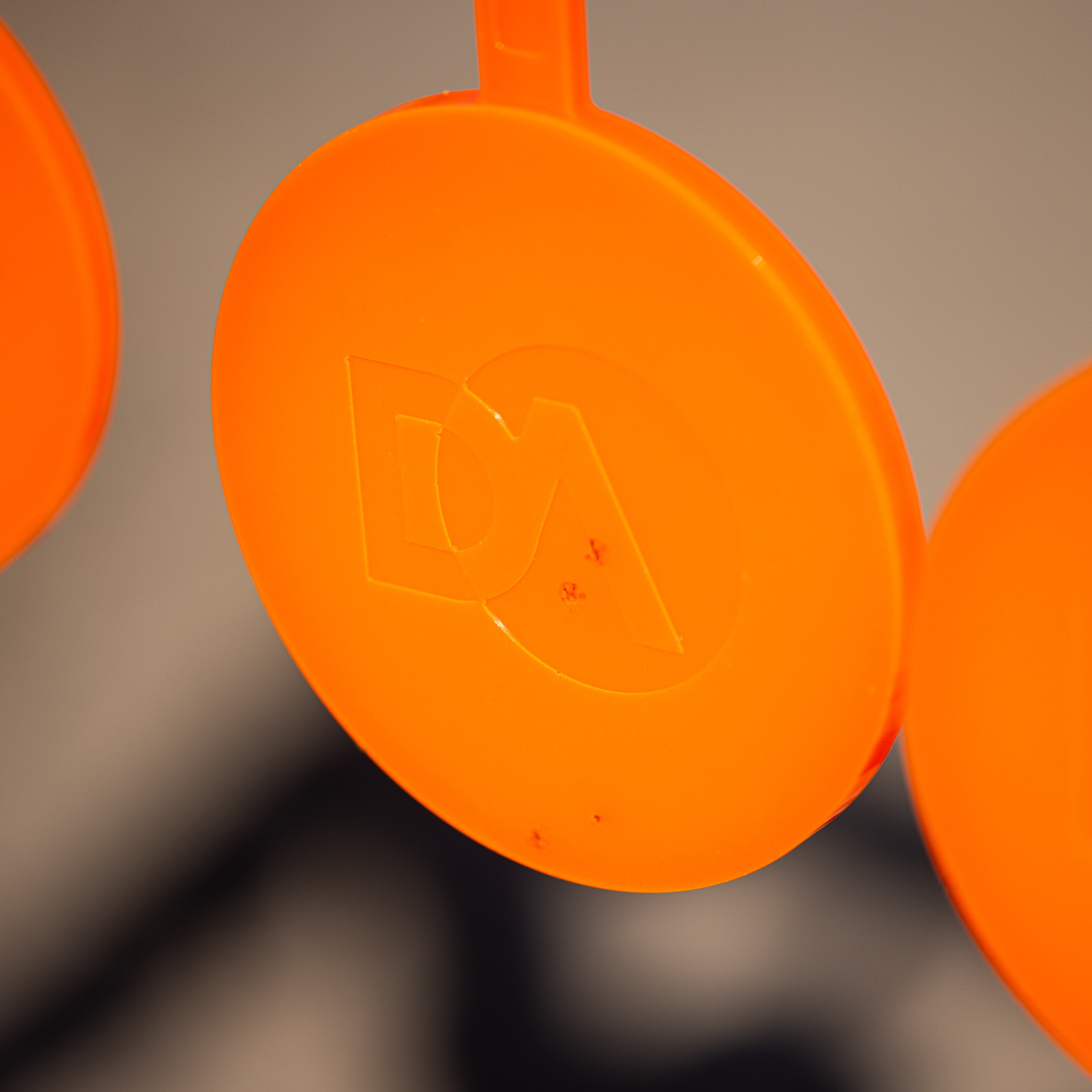 6" Gong Target Non-Color Changing