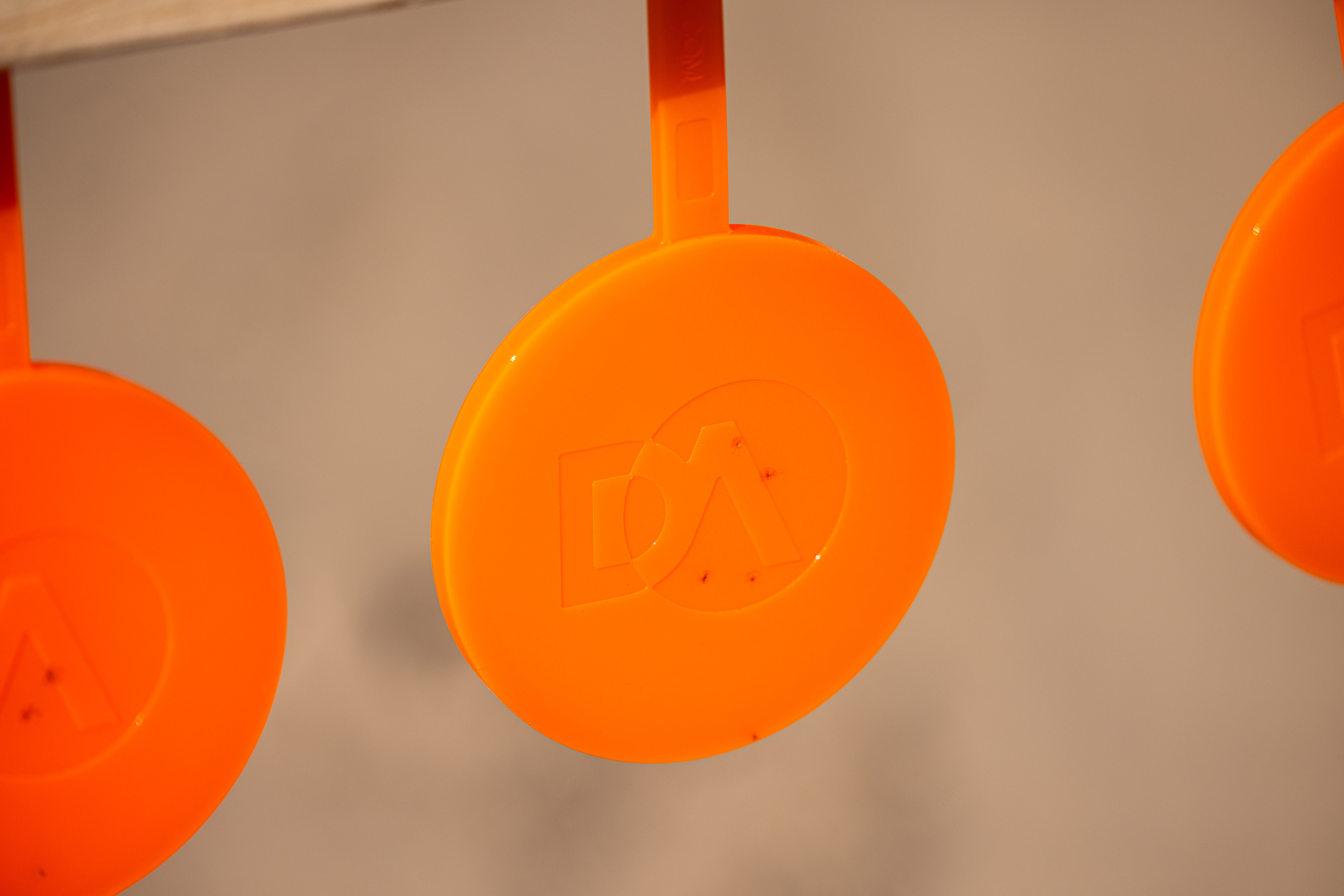 4" Gong Target Non-Color Changing
