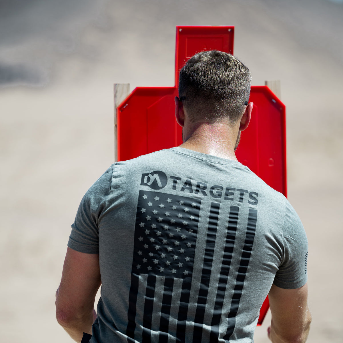 Changing Target Full-Size Silhouette Color-Changing Shooting Target | DA Targets