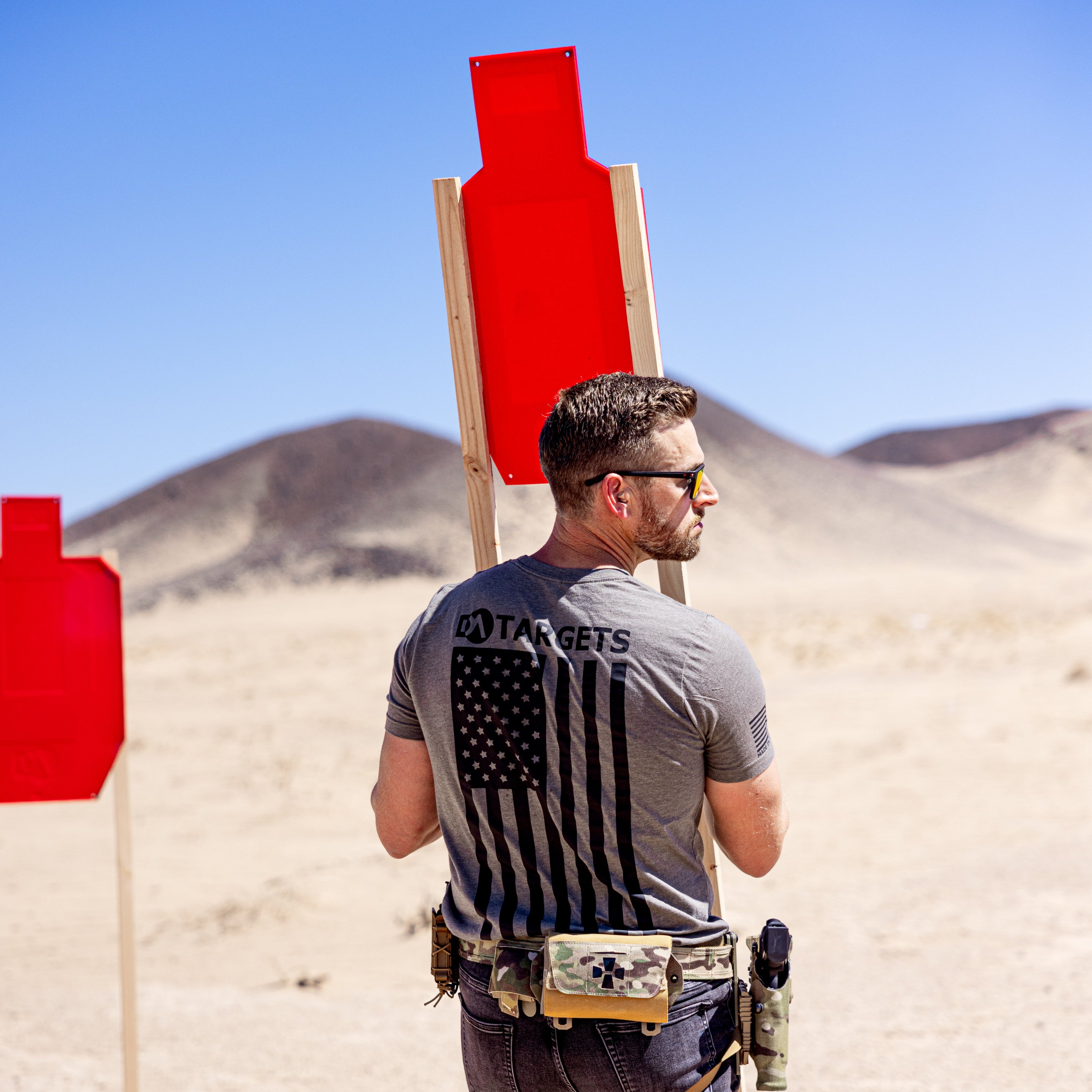 C-Zone Silhouette Color-Changing Target