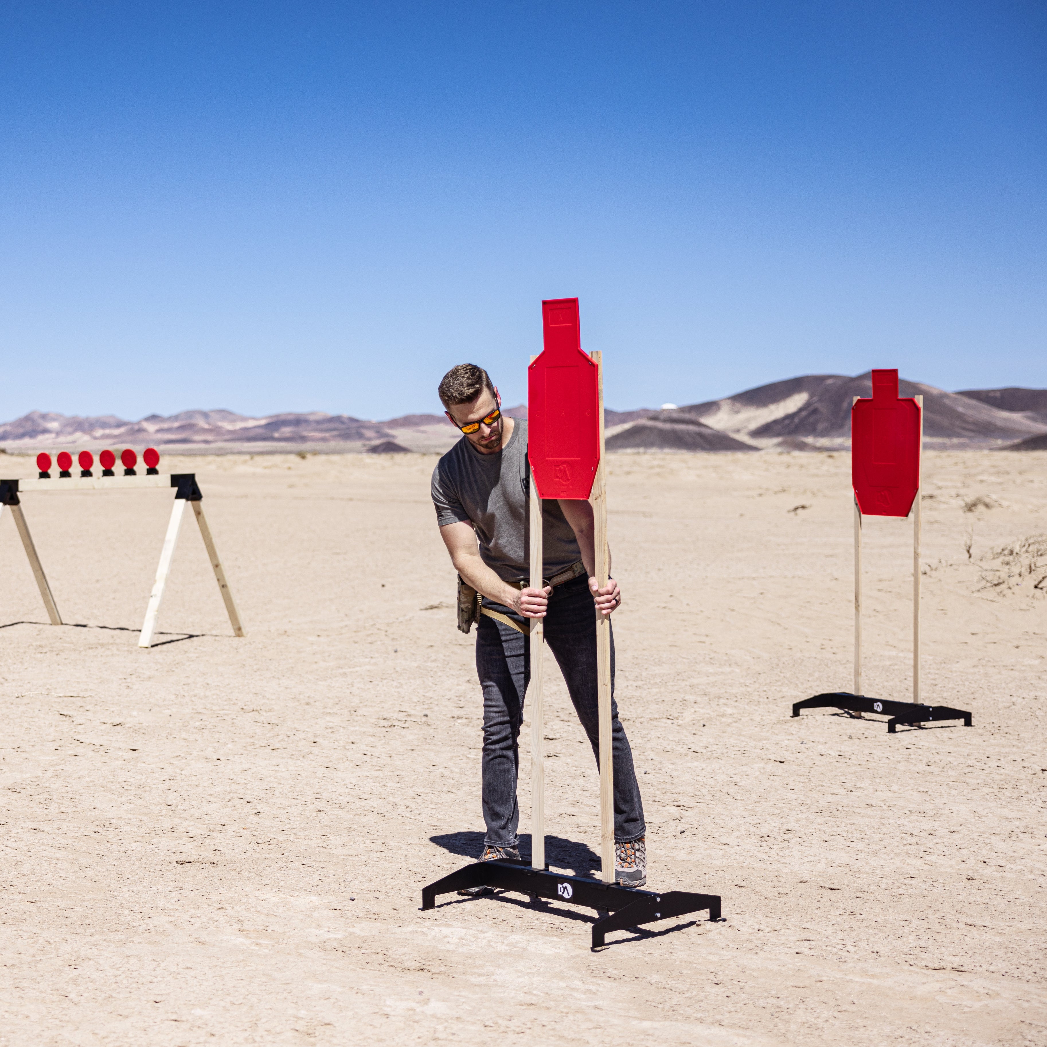 C-Zone Silhouette Color-Changing Target