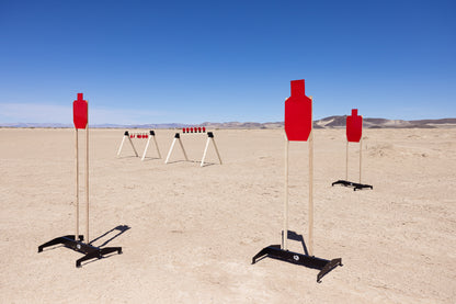 Half-Size Silhouette Color-Changing Target