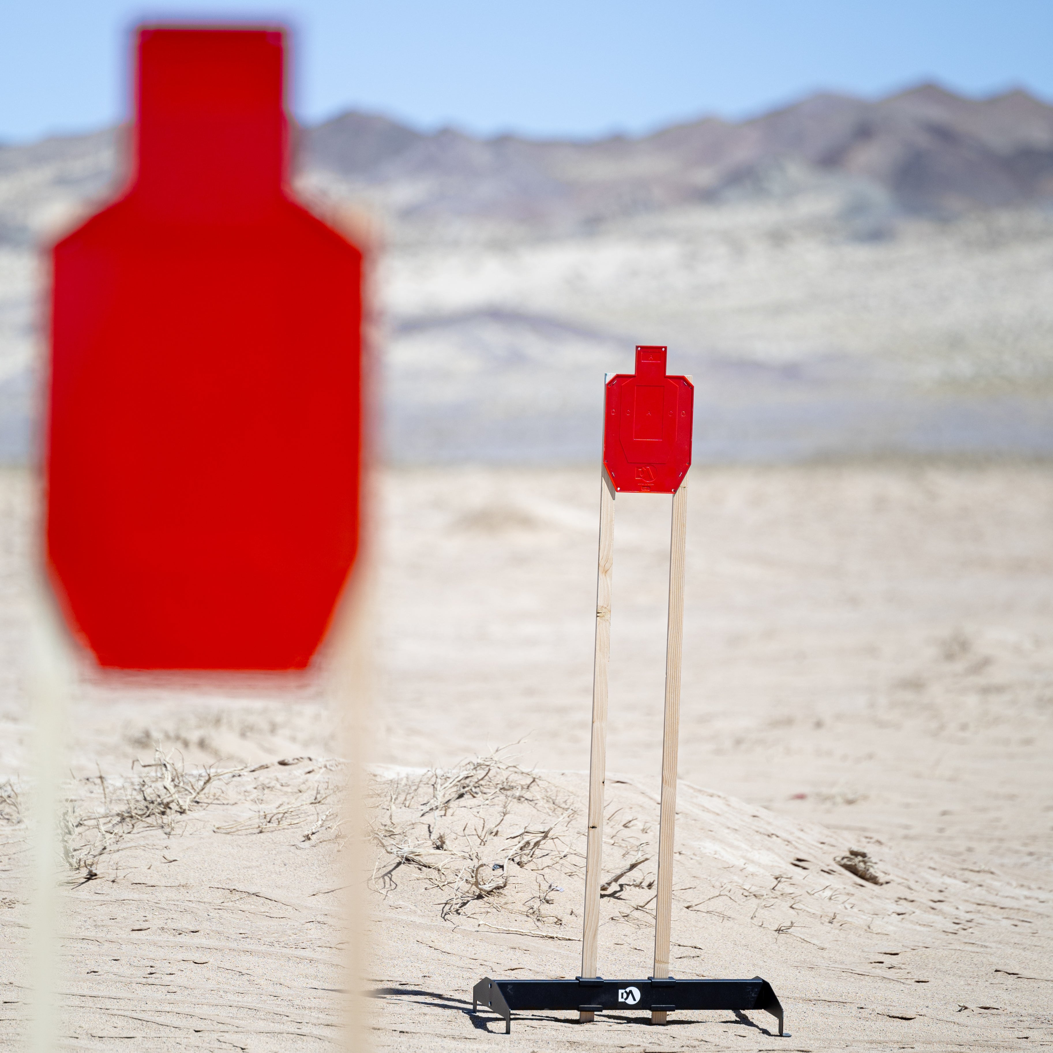 Half-Size Silhouette Color-Changing Target