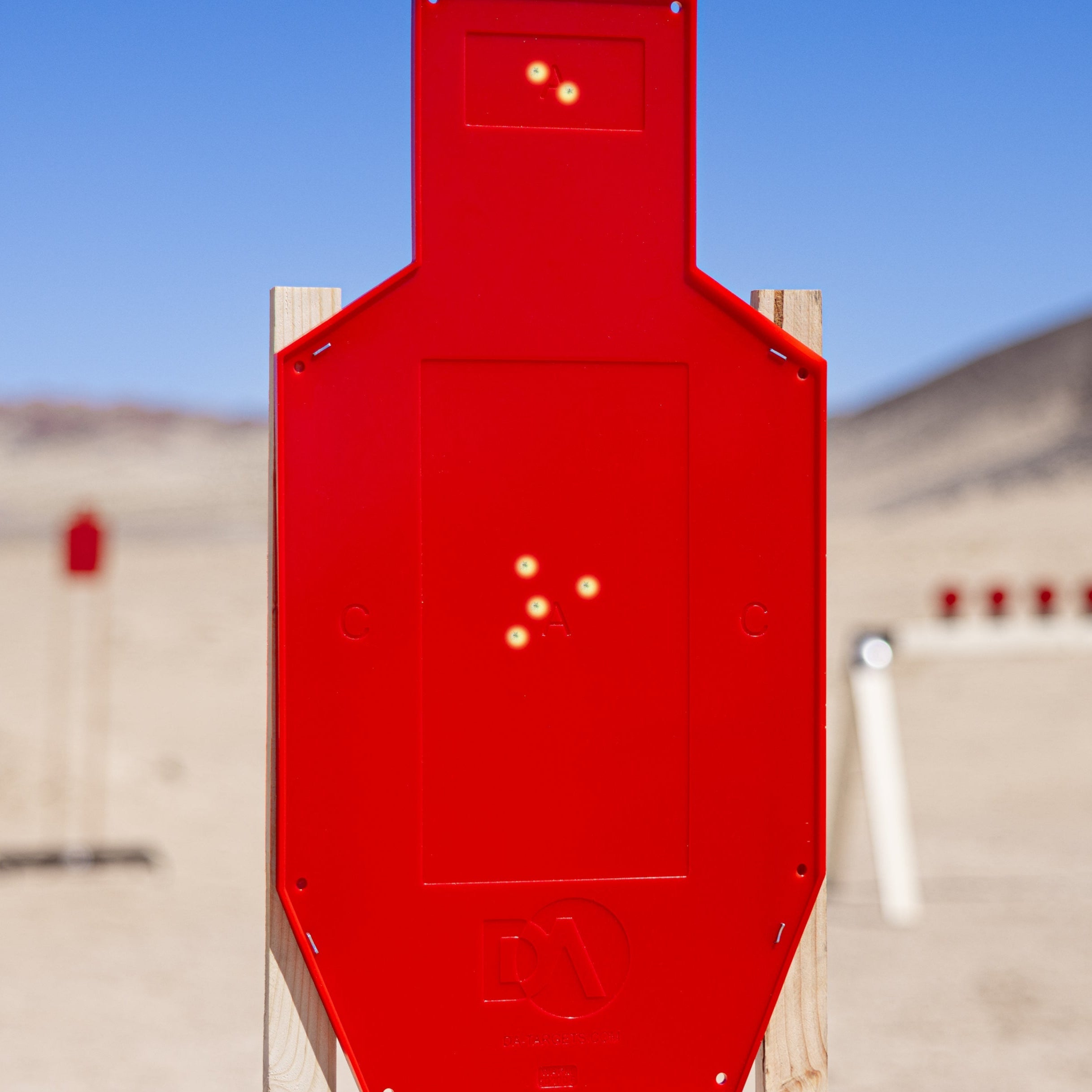 C-Zone Silhouette Color-Changing Target