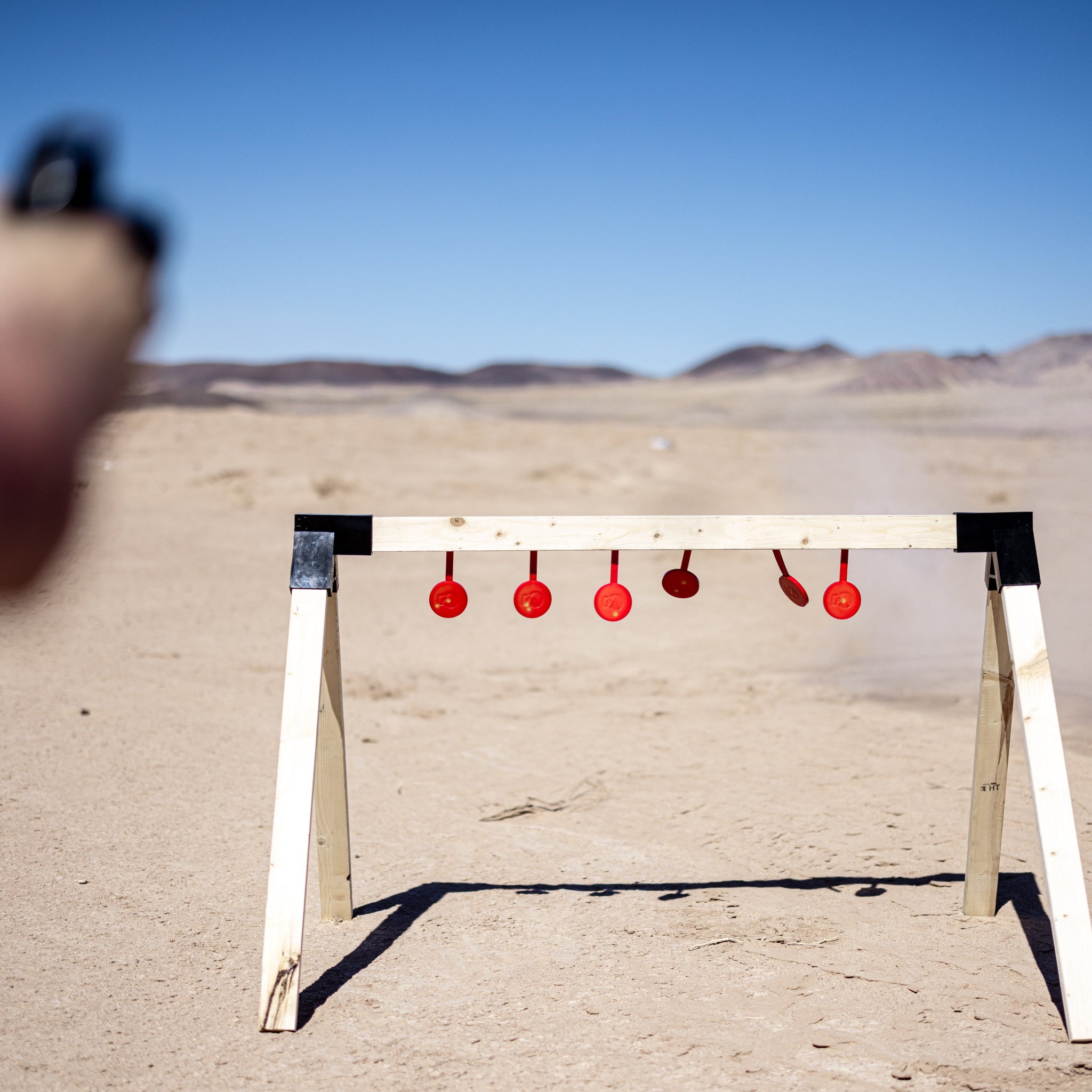 4” Gong Color-Changing Target