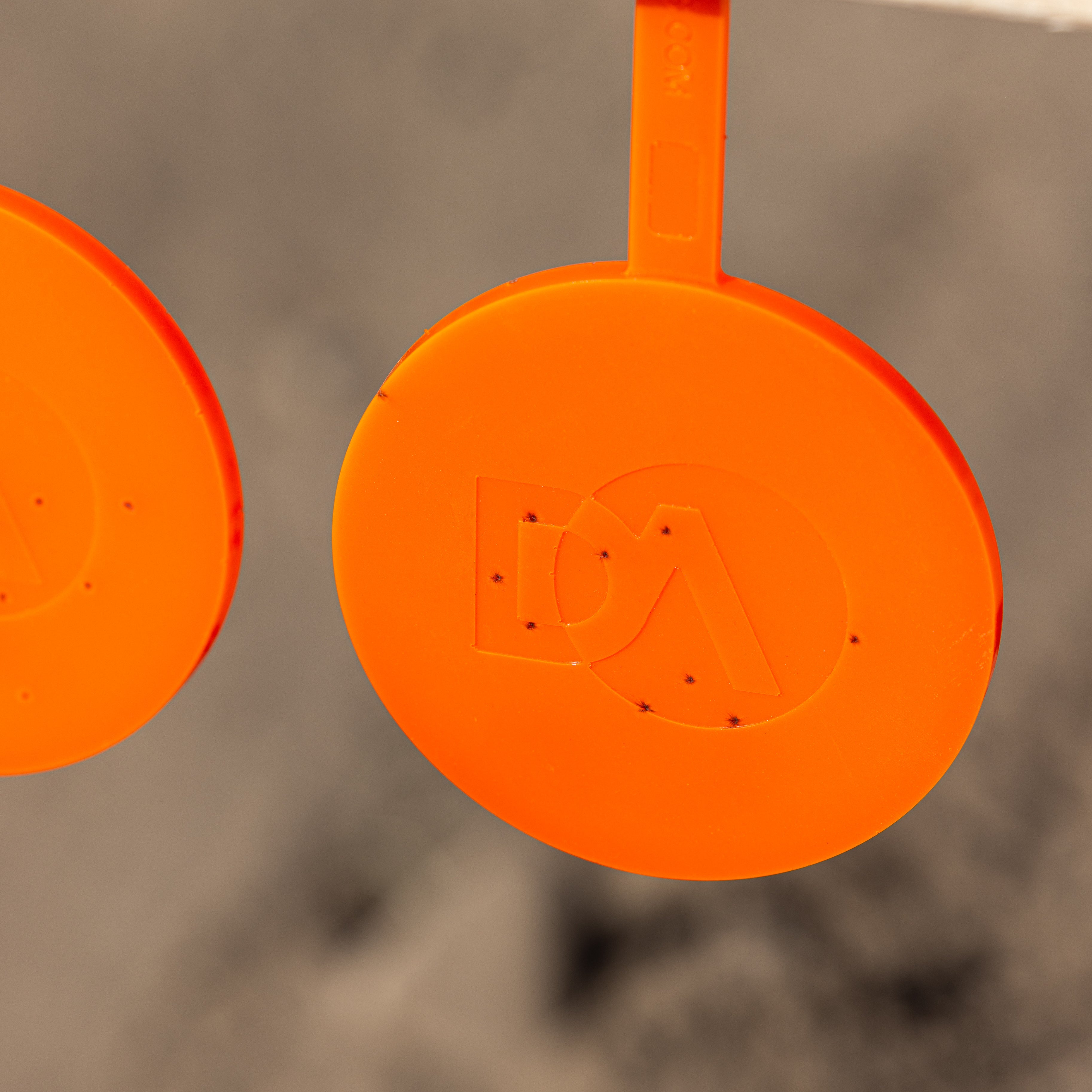 6" Gong Target Non-Color Changing