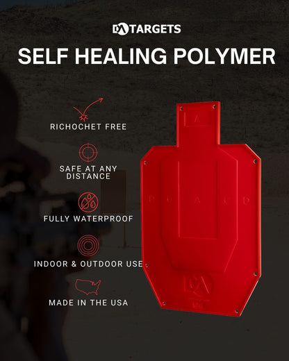 Half-Size Silhouette Color-Changing Target