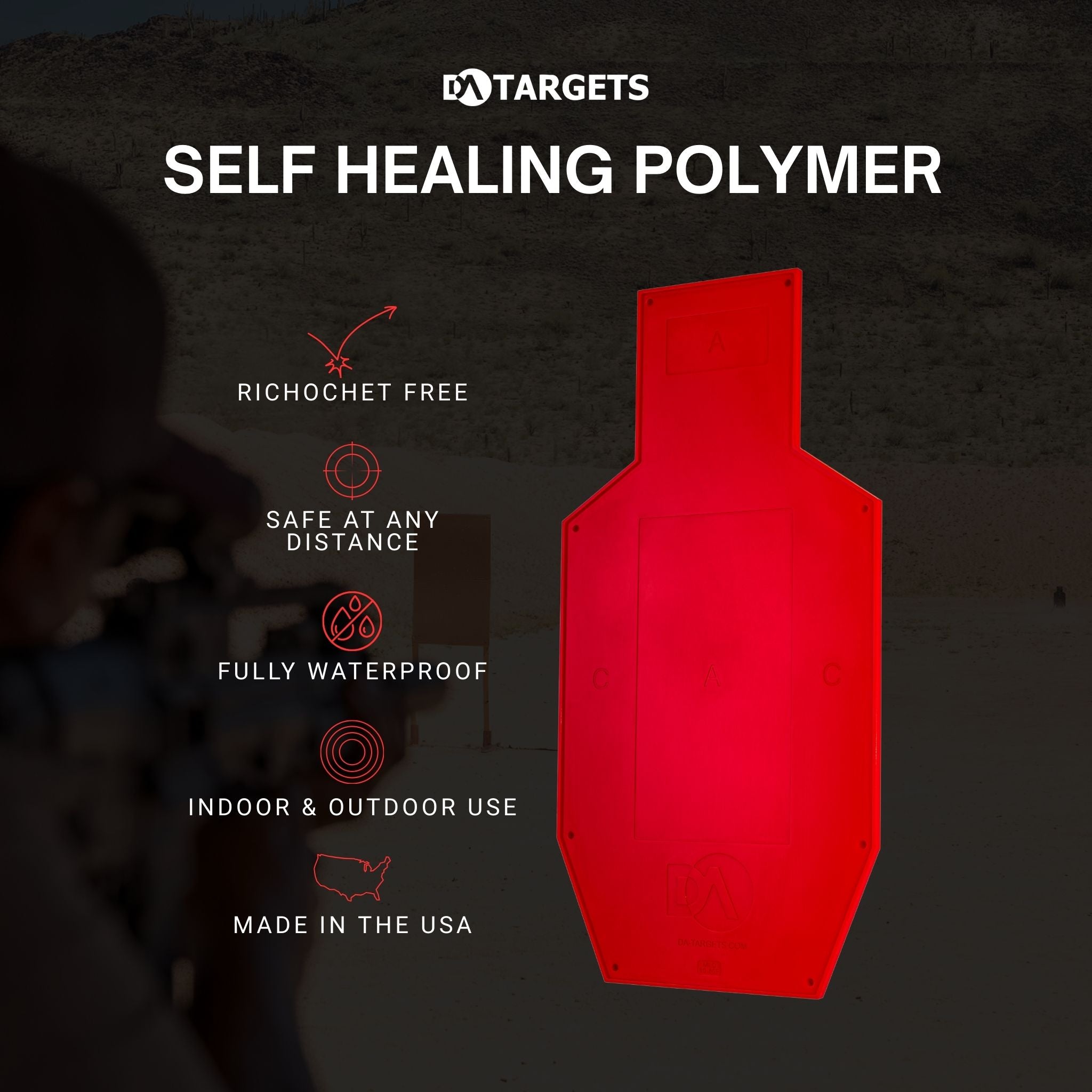 C-Zone Silhouette Color-Changing Target