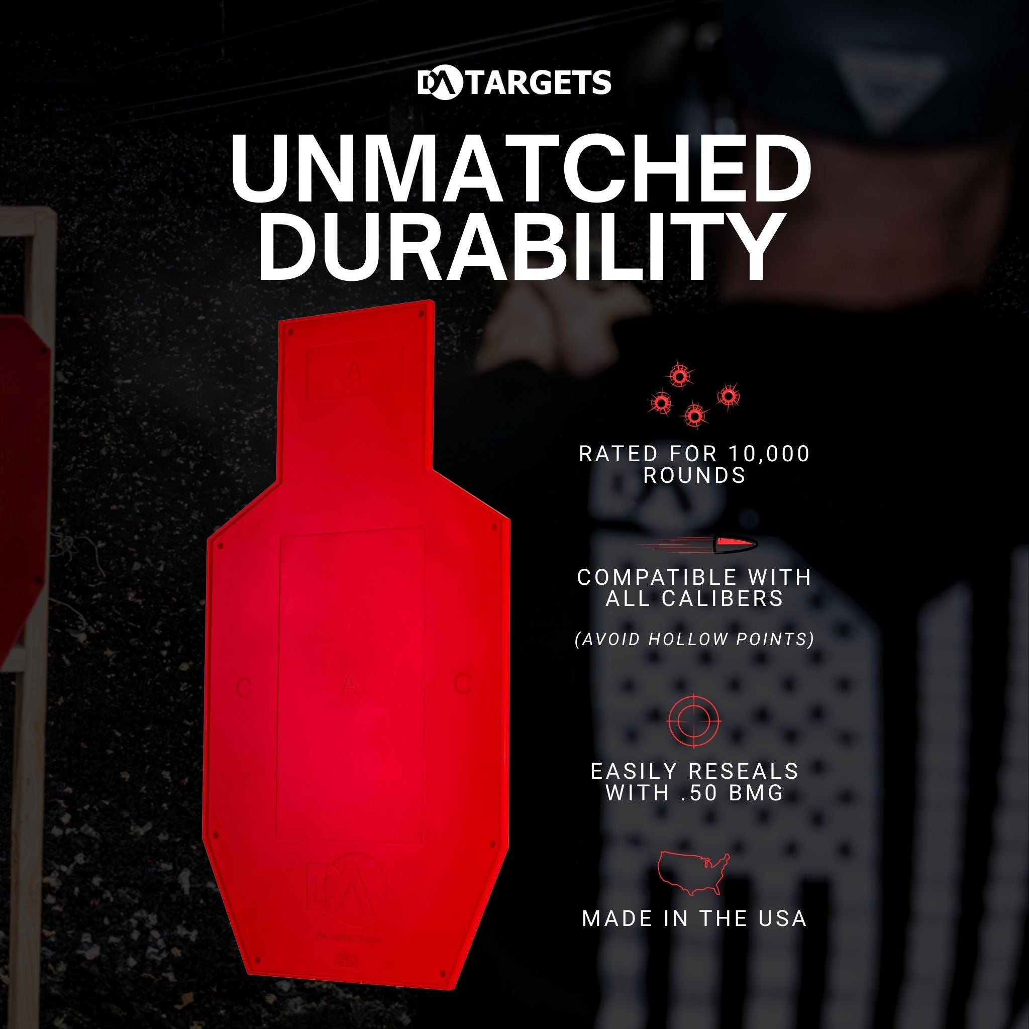 C-Zone Silhouette Color-Changing Target